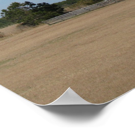 ボディーアイランドライトハウスアウターバンクスNCプリント ポスター (角)