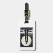 ボディーアイランドライトハウスノースカロライナ月 ラゲッジタグ (正面縦)