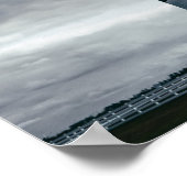 ボディーアイランドライトハウスブラック&ホワイト ポスター (角)