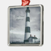 ボディーアイランドライトハウスブラック&ホワイト メタルオーナメント (左)