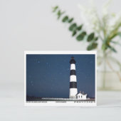 ボディーアイランドライトハウス。 ポストカード (スタンド正面)