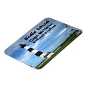 ボディーアイランドライト、ハッタラス岬、ナットル海岸 マグネット (左側)