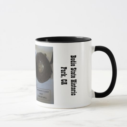 ボディーウォッチマンの時計と鍵 マグカップ (右)