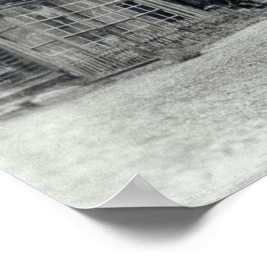 ボディーカリフォルニア幽霊タウンゼネラルストア ポスター (角)