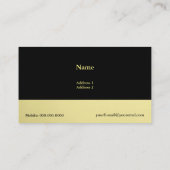 ボディーガード 名刺 (裏面)