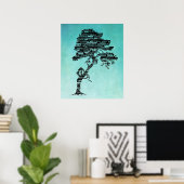 ボディーツリーポスター/プリント ポスター (ホームオフィス)