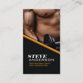 ボディービルのコーチの名刺 名刺