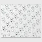 ボディービルをやること ラッピングペーパー (フラット)