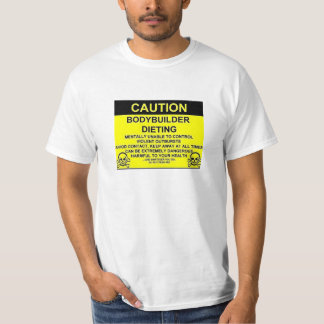 ボディービルダーのダイエット Tシャツ