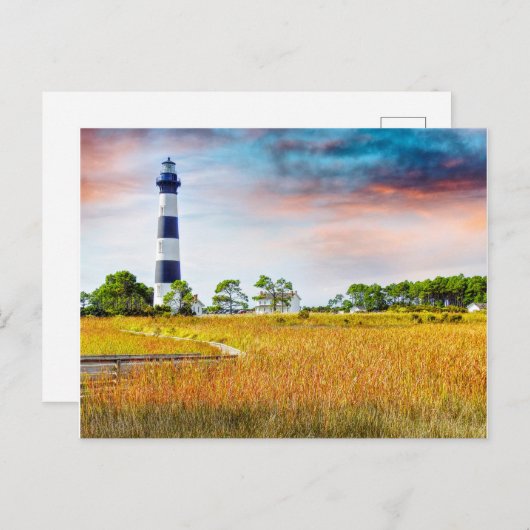 ボディーライトハウスアウターバンク ポストカード (正面/裏面)