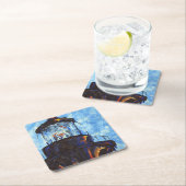 ボディーライトハウストップ スクエアペーパーコースター (インサイチュ)