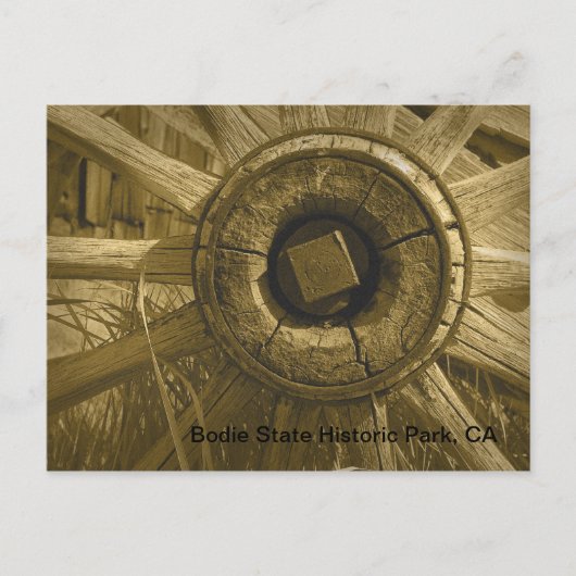 ボディーワゴンホイール3 ポストカード (正面)