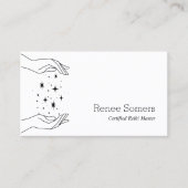 ボディーワークエナジーヒーラーハンド 名刺 (正面)