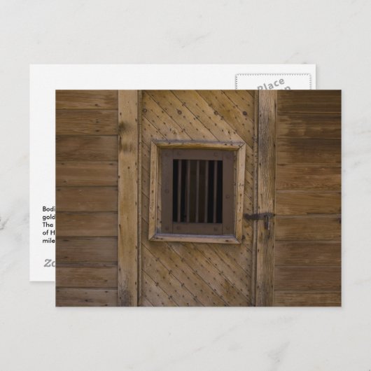 ボディー刑務所のドア ポストカード (正面/裏面)