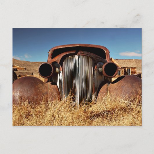 ボディー廃車 ポストカード (正面)