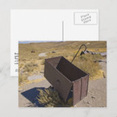 ボディー鉱山トロッコ ポストカード (正面/裏面)