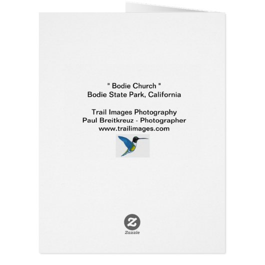 "ボディ教会" (裏面)