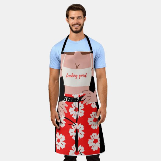 ボディ エプロン (着用した状態)