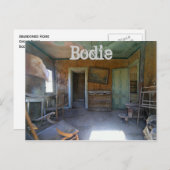 ボディ、カリフォルニア幽霊タウン、インサイドホーム ポストカード (正面/裏面)