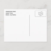 ボディ、カリフォルニア幽霊タウン、インサイドホーム ポストカード (裏面)