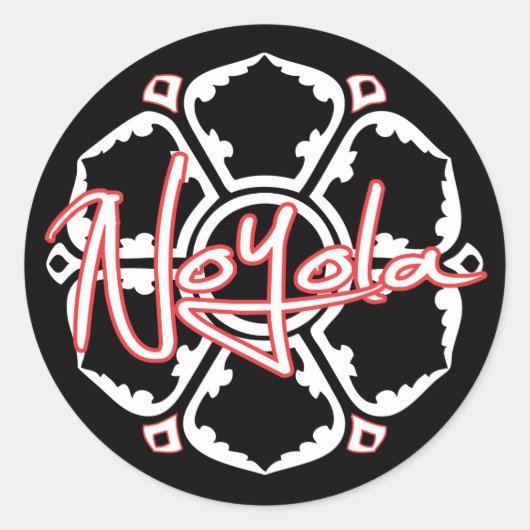 ボディ・ステッカー ラウンドシール (正面)