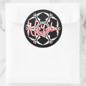 ボディ・ステッカー ラウンドシール (バッグ)