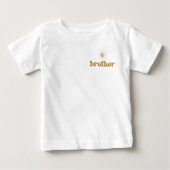 ボディ ボーホー サン ブラザー オブ ワン ハッピー デュード ベビーTシャツ (正面)