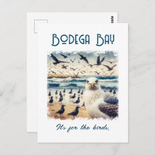 ボデガベイカリフォルニア土産ギフト ポストカード (正面/裏面)