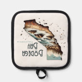 ボデガベイカリフォルニア土産ギフト 鍋敷き (正面)