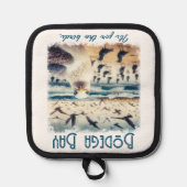 ボデガベイカリフォルニア土産ギフト 鍋敷き (正面)