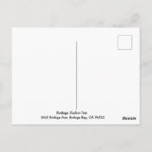 ボデガベイボデガハーバーインポストカード ポストカード (裏面)