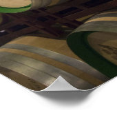 ボデガマルケスデリスカルワイナリー、ワインセラー ポスター (角)