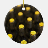 ボデガマルケスデリスカルワイナリー、ワインボトル セラミックオーナメント (裏面)