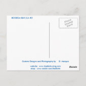 ボデガ湾はがき#2 ポストカード (裏面)