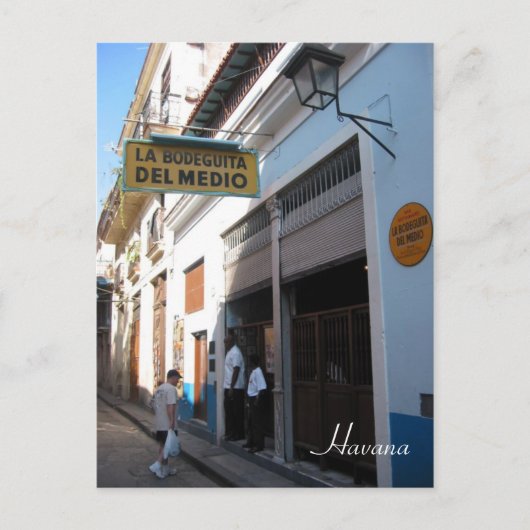 ボデギタハバナ ポストカード (正面)