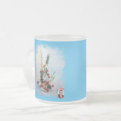 ボデゴンデフロレス フロストグラスマグカップ (正面左)