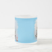 ボデゴンデフロレス フロストグラスマグカップ (中央)