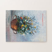 ボデゴン・デ・フロレス/花の静物詩 ジグソーパズル (横)