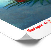 ボデゴン・デ・フロレス/花の静物詩 ポスター (角)