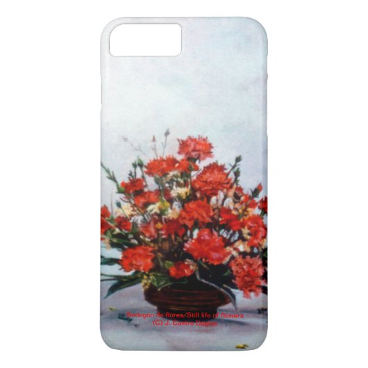 ボデゴン・デ・フロレス/花の静物詩 Case-Mate iPhoneケース (裏面)