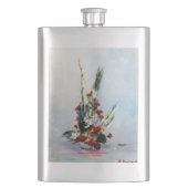 ボデゴン・デ・フロレス/花の静物 フラスク (正面)