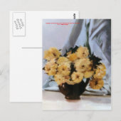 ボデゴン・デ・フロレス/花の静物 ポストカード (正面/裏面)