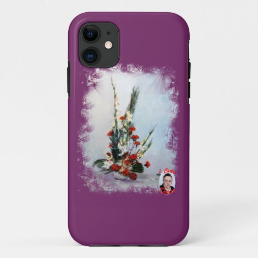 ボデゴン・デ・フロレス/花の静物 Case-Mate iPhoneケース (裏面)