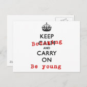 ボトックスを続けて ポストカード (正面/裏面)