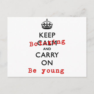 ボトックスを続けて ポストカード