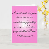 ボトックス誕生日 カード (黄色い花)