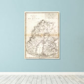 ボトニー山 キャンバスプリント (インサイチュ (ウッドフロア))