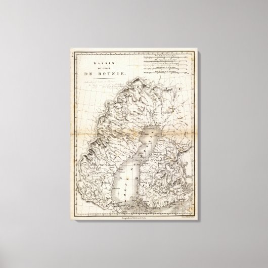 ボトニー山 キャンバスプリント (正面)