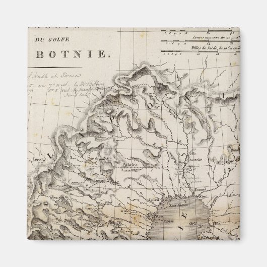 ボトニー山 マグネット (正面)