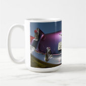 ボトムアップSO FATリアエンドクラシック車広角 コーヒーマグカップ (左)